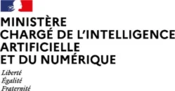 A. secrétariat d'état chargée de l'intelligence artificielle et du numérique